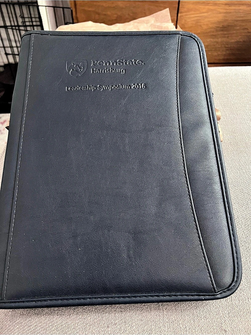 Penn State Harrisburg Leadership Symposium 2016 Faux Leather Padfolio Portfolio